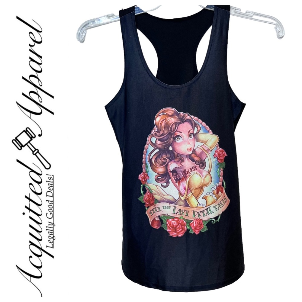 NWOT Beauty Bad Princess Till The Last Petal Falls Tank Top